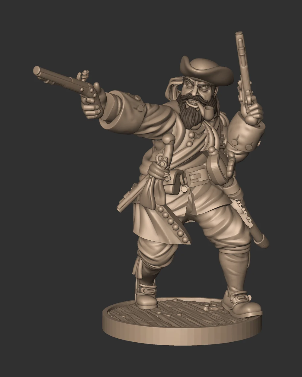 Pirate Captain (portrait commission)