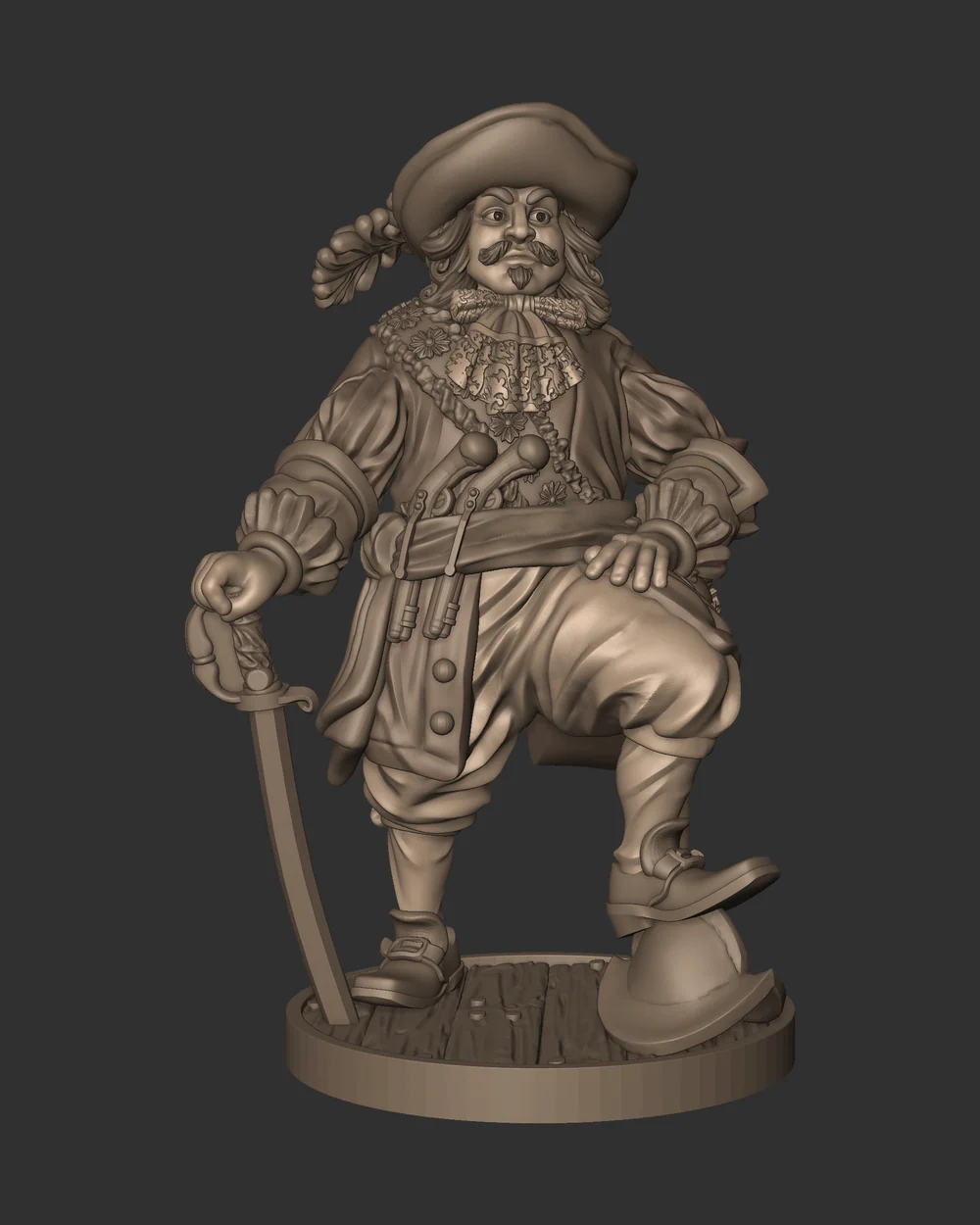 Henry Morgan (2nd-wave re-sculpt)