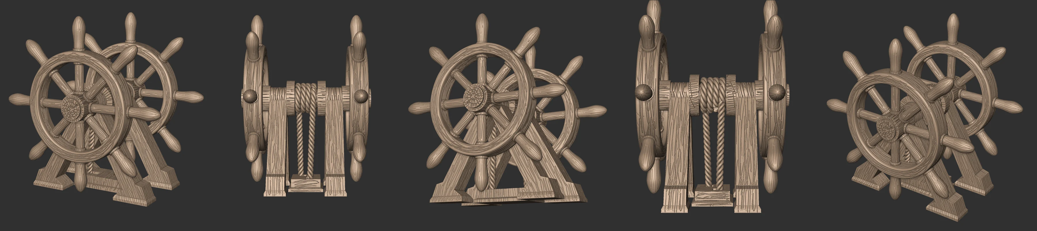Ship's Wheel — turnaround
