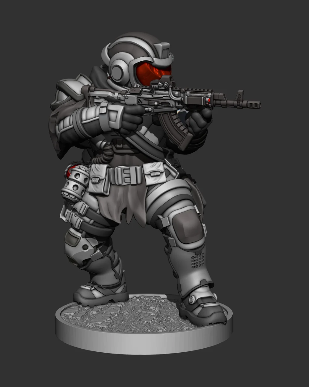 Space Dog Pose 2