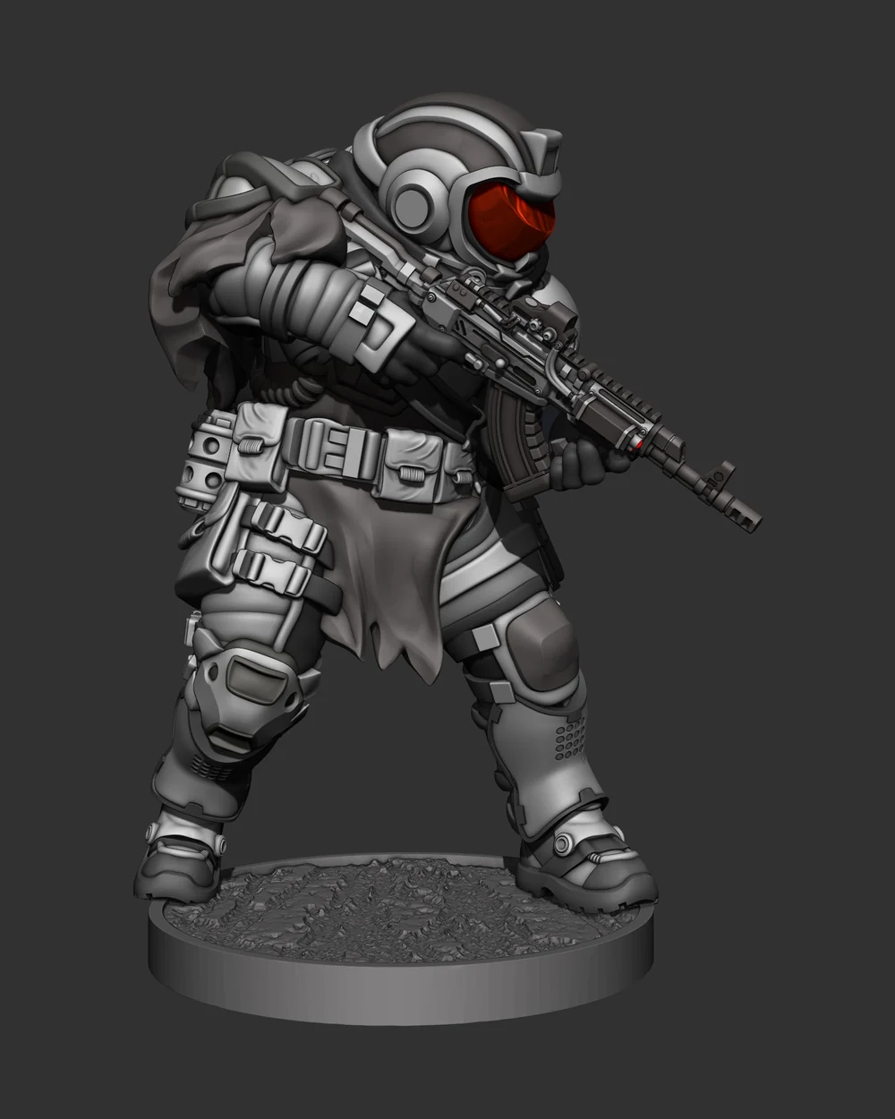 Space Dog Pose 3
