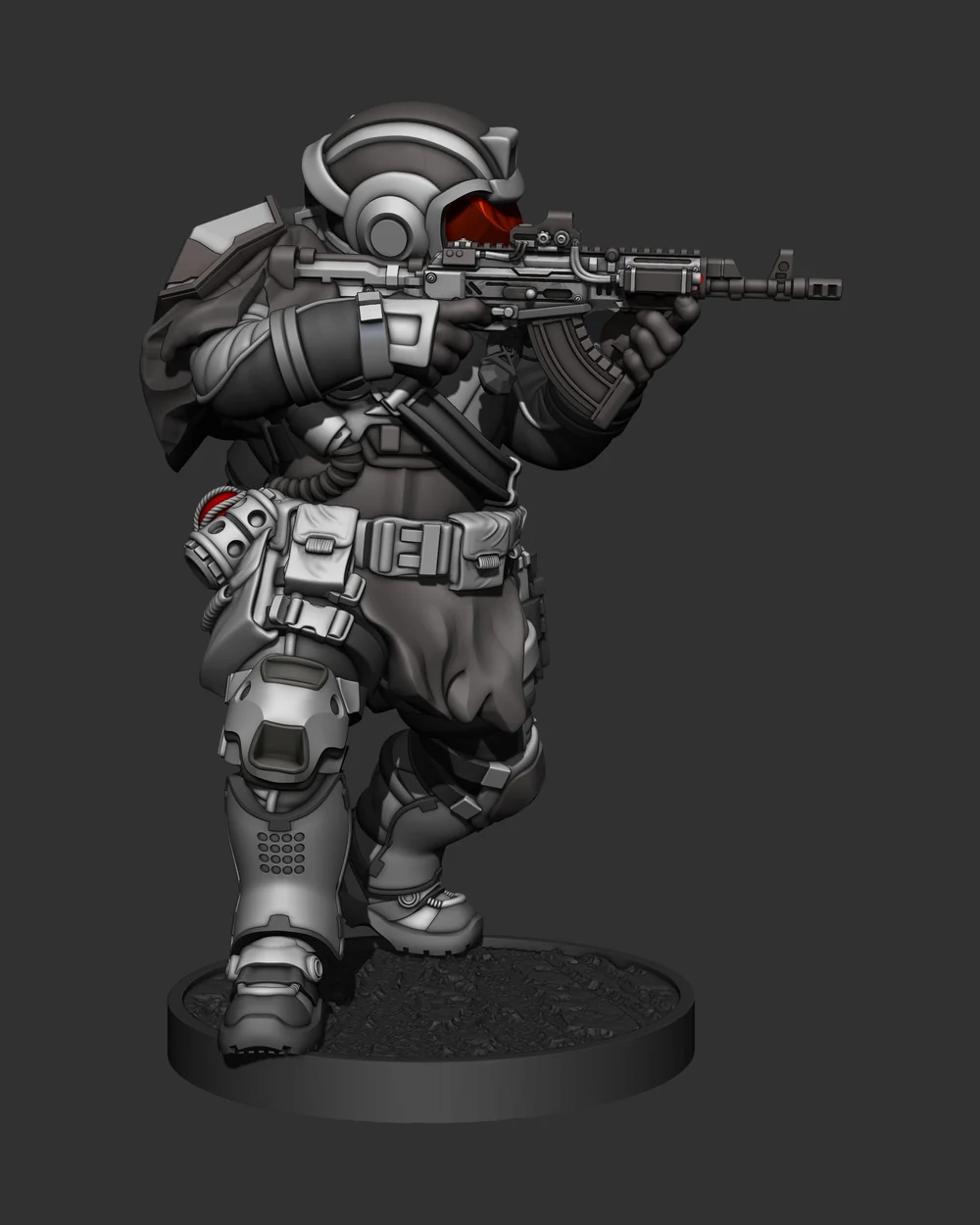 Space Dog Pose 4