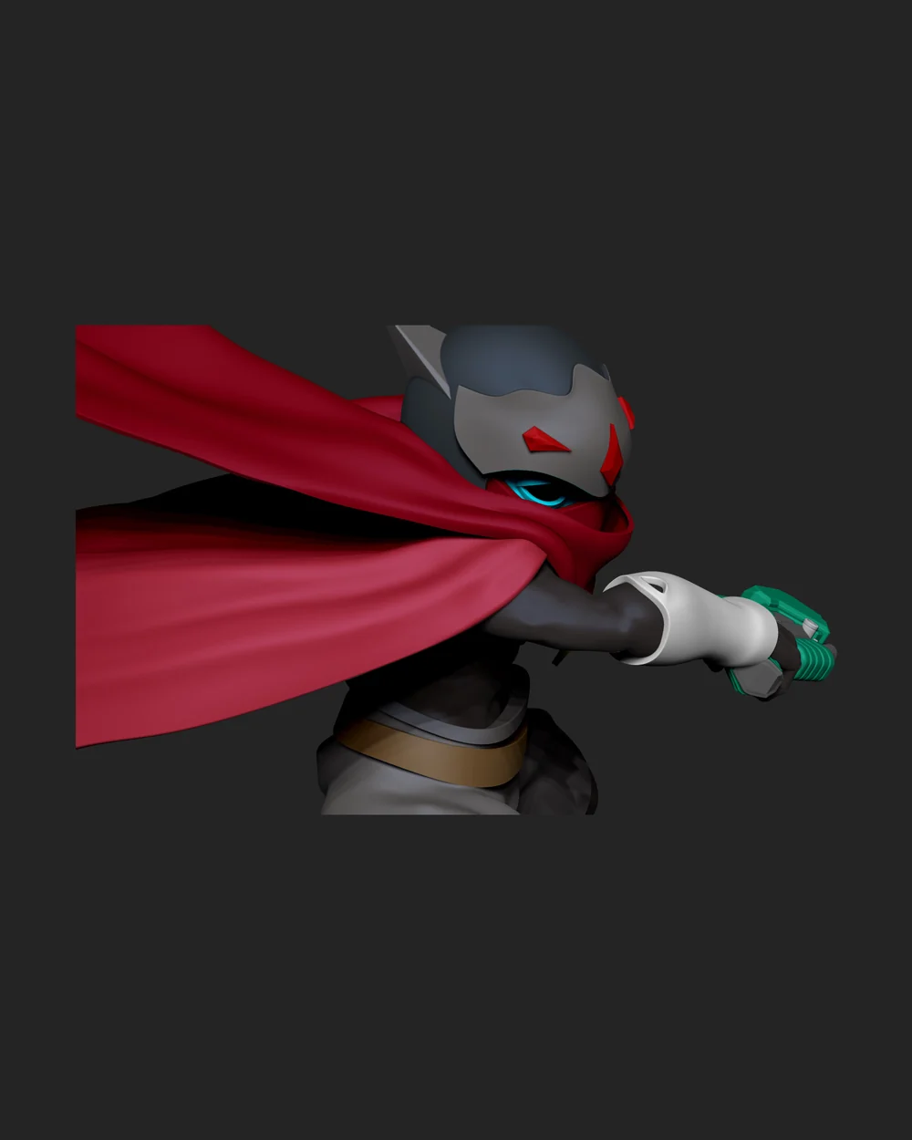 Hyper Light Drifter, the Drifter (fan art)