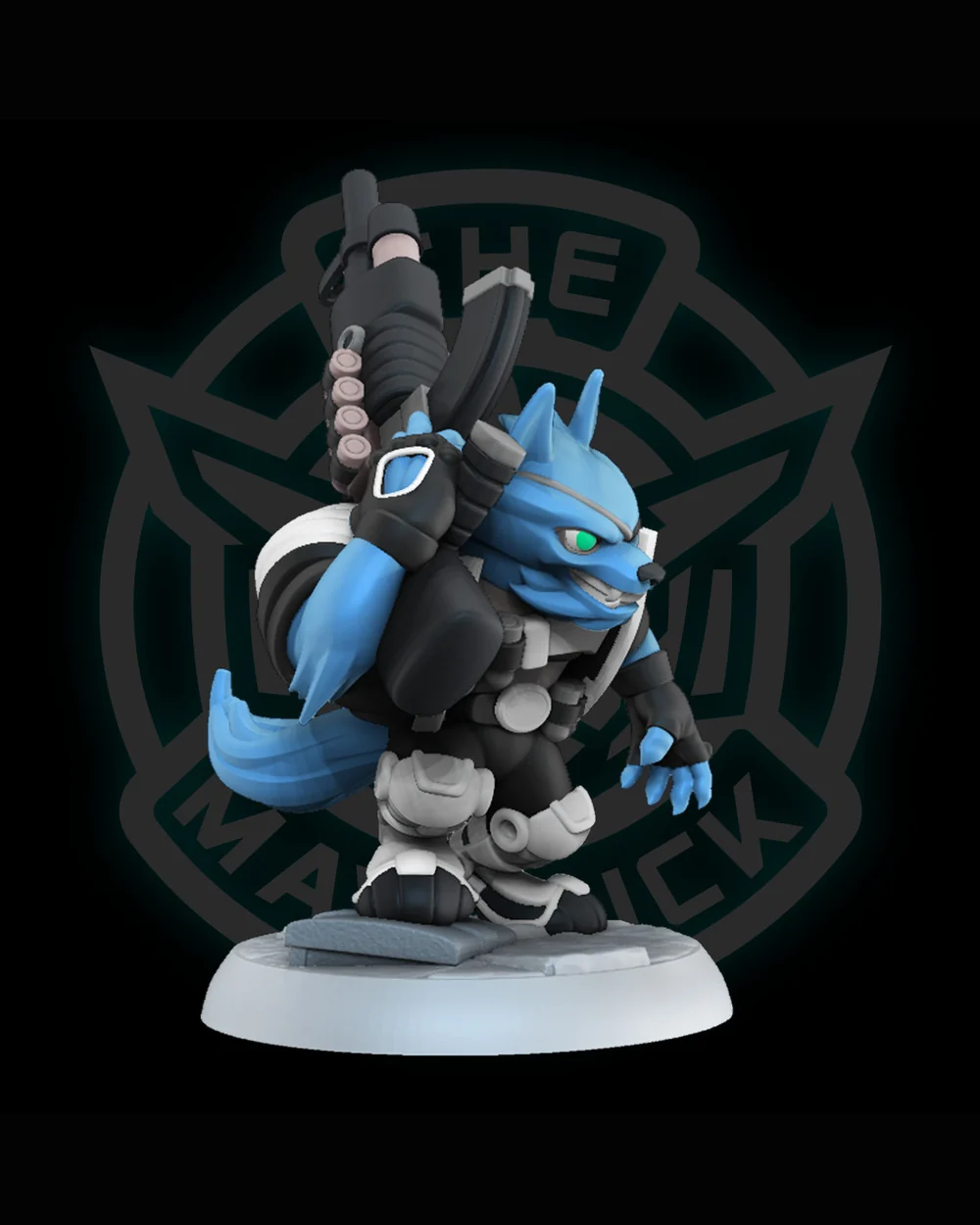 SmokeWolf art toy
