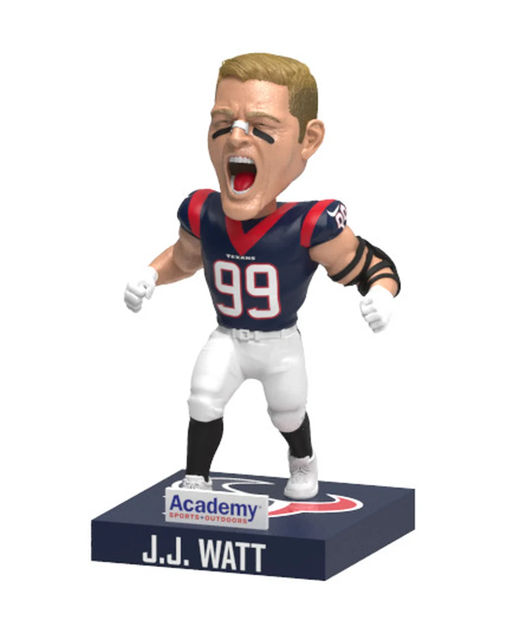 J.J. Watt giant bobblehead (Houston Texans)